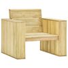 vidaXL Salon de jardin 4 pcs Bois massif de pin impr&eacute;gn&eacute;