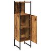 vidaXL Armoire salle de bain vieux bois 33x33x120,5 cm bois ingénierie