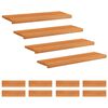 vidaXL Marches d'escalier 12 pi&egrave;ces 90 x 30 x 2 cm Marron Clair