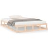 vidaXL Cadre de lit sans matelas 120x200 cm bois massif