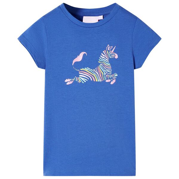 T-shirt pour enfants bleu cobalt 104