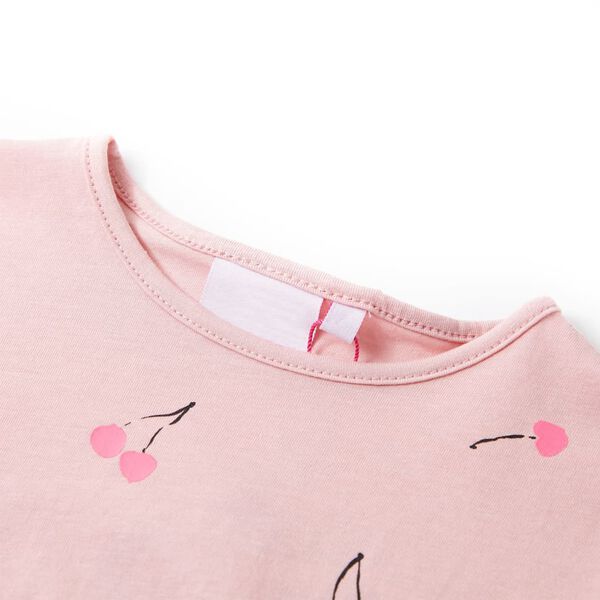 T-shirt pour enfants rose clair 128