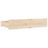 vidaXL Tiroirs de lit 4 pcs Bois de pin massif