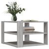 vidaXL Table basse sonoma gris 58x58x40 cm bois d'ing&eacute;nierie