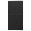 vidaXL Armoire de bureau Anthracite 90x40x180 cm Acier