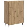 vidaXL Buffet Ch&ecirc;ne artisanal 66 x 34,5 x 92 cm Bois d'ing&eacute;nierie