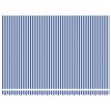 vidaXL Auvent r&eacute;tractable bleu et blanc 4x3 m tissu et aluminium