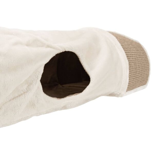 TRIXIE Tunnel &agrave; gratter avec 2 grottes