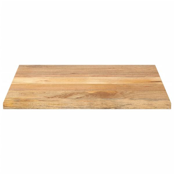 vidaXL Dessus de table 80x80x2,5 cm carr&eacute; bois massif de manguier