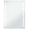 vidaXL Miroir mural &agrave; LED pour salle de bains 60x80 cm