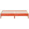 vidaXL Cadre de lit sans matelas cire marron 180x200cm bois pin massif