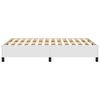 vidaXL Cadre de lit sans matelas blanc 120x190 cm similicuir