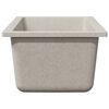 vidaXL Évier de cuisine Beige 21 x 44 x 14 cm Granite