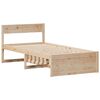 vidaXL Cadre de lit sans matelas 90x200 cm bois de pin massif