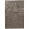 vidaXL Tapis ISTAN &agrave; poils longs aspect brillant gris 120x170 cm