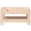 vidaXL Repose-pied de jardin 62x30x32 cm bois de pin massif