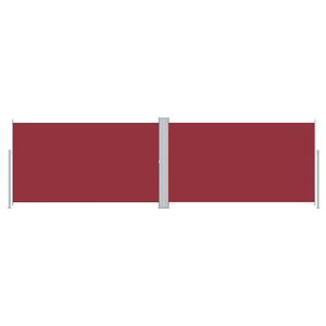 vidaXL Auvent lat&eacute;ral r&eacute;tractable Rouge 180x600 cm