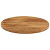vidaXL Dessus de table &Oslash; 50x3,8 cm rond bois de manguier massif