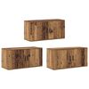 vidaXL Ensemble de meuble TV mural 3 pcs Bois Ancien 80 x 34,5 x 40 cm