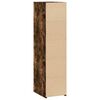 vidaXL Buffet chêne fumé 30x41x124 cm bois d'ingénierie