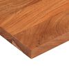 vidaXL Dessus de table 110x30x3,8cm rectangulaire bois massif d'acacia