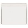 vidaXL Meubles TV 3 pcs Blanc Bois massif de pin