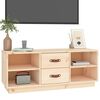 vidaXL Meuble TV 100x34x40 cm Bois de pin massif