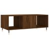 vidaXL Table basse chêne marron 102x50x40 cm bois d'ingénierie