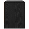 vidaXL Cabinet de chevet Ch&ecirc;ne noir 45 x 34 x 44,5 cm