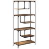 vidaXL Biblioth&egrave;que 6 niveaux 81 x 36 x 176 cm Bois d'ing&eacute;nierie