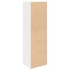 vidaXL Bibliothèque blanc 31x24x102 cm bois d'ingénierie