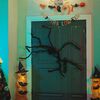 vidaXL Décoration Araignée Halloween 6 pcs Noir 75 cm