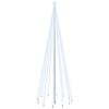 vidaXL Sapin de Noël avec piquet Blanc froid 732 LED 500 cm