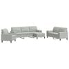 vidaXL Ensemble de canap&eacute;s 4 pcs et coussins et traversins velours