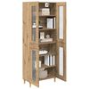 vidaXL Haut Armoire Ch&ecirc;ne artisanal 69,5 x 34 x 180 cm