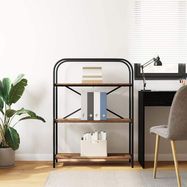 vidaXL Étagère Bois ancien 80 x 30 x 109 cm Bois d'ingénierie