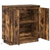 vidaXL Buffet Ch&ecirc;ne fum&eacute; 71 x 34.5 x 75 cm Bois d'ing&eacute;nierie