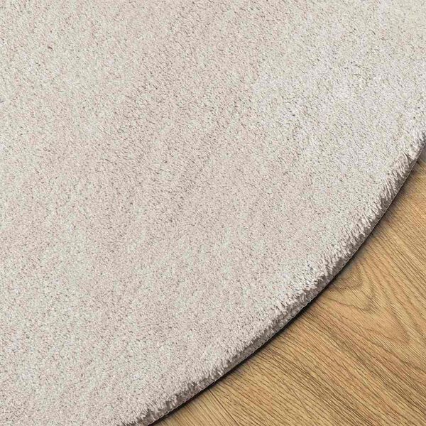 vidaXL Tapis Couleur sable 100 x 200 cm Polyester