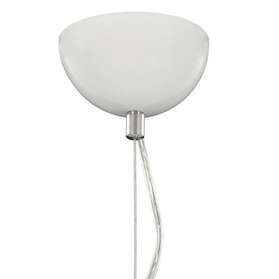 vidaXL Lampe suspendue Blanc et doré Ø70 cm E27