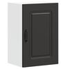 vidaXL Armoire murale de cuisine Kalmar noir bois d'ing&eacute;nierie