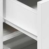 vidaXL Buffet avec tiroir Blanc 120 x 36 x 69 cm Bois d'ing&eacute;nierie