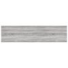 vidaXL &Eacute;tag&egrave;res murales 4 pcs sonoma gris 80x20x1,5 cm bois ing&eacute;nierie