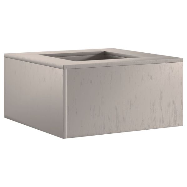 vidaXL Braise Marron 60 x 60 x 30 cm Acier