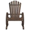 vidaXL Chaises de jardin Adirondack lot de 4 bois de sapin massif