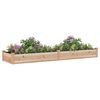 vidaXL Lit surélevé de jardin doublure 240x60x25 cm bois massif sapin