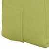 vidaXL Coussin de Dos Vert clair 120 x 24 x 50 cm tissu