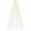 vidaXL Lumi&egrave;res pour sapin de No&euml;l 150 LED Blanc chaud 150 cm