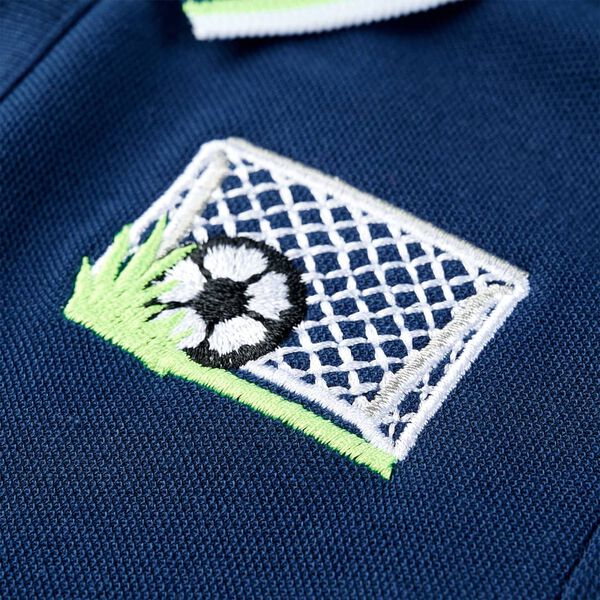 Polo pour enfants bleu marine 116