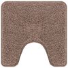 vidaXL Ensemble de tapis de bain antidérapants 2 pcs Marron PP