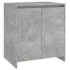 vidaXL Buffets 3 pcs Gris b&eacute;ton Bois d'ing&eacute;nierie